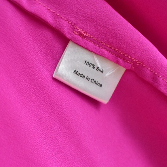 Shakuhachi 100% silk button up (purchased at UO) - Picture 4 of 5